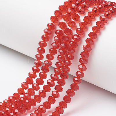 Glass Beads Strands EGLA-A034-T8mm-D-1