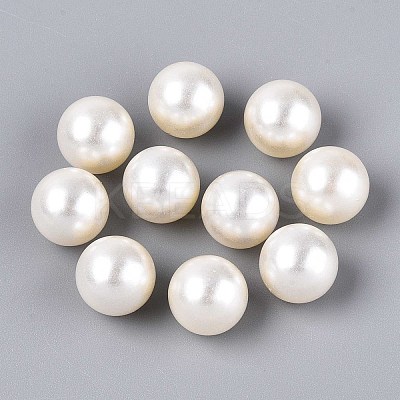 ABS Imitation Pearl Acrylic Beads OACR-S011-14mm-01-1