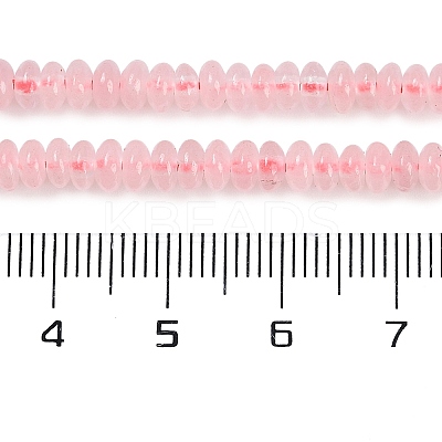Natural Rose Quartz Beads Strands G-K343-C25-01-1