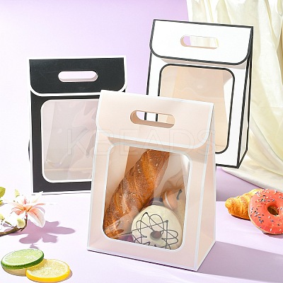 12Pcs 4 Styles Paper Packing Tote Bags ABAG-CJ0001-07-1