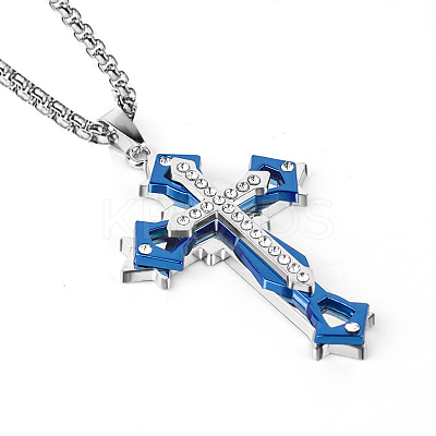Stainless Steel Box Chains Necklaces PW24062855302-1