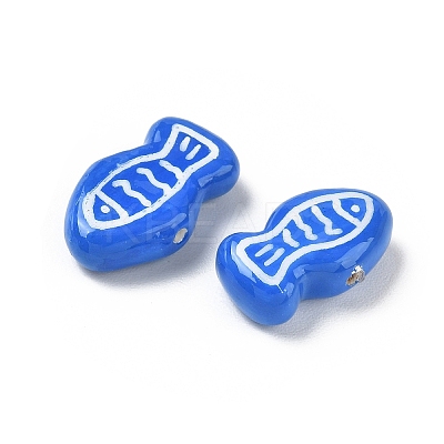 Handmade Polymer Clay Beads PY-CBABDB7-01-1