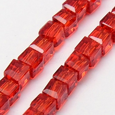 Glass Beads Strands EGLA-J028-3x3mm-03-1
