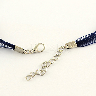 Multi-strand Necklace Cord for Jewelry Making NJEW-R218-19-1