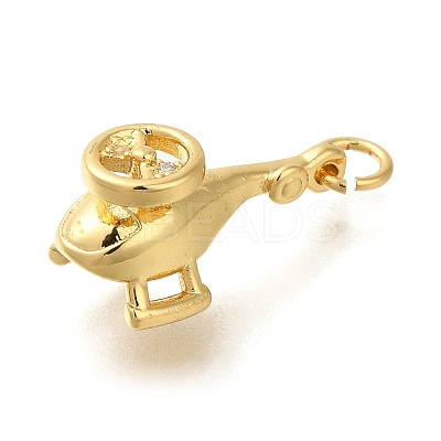 Rack Plating Brass with Cubic Zirconia Pendants KK-Z086-29G-01-1