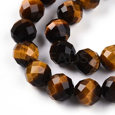 Natural Tiger Eye Beads Strands G-S345-8mm-22-1