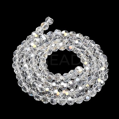 Transparent Glass Beads EGLA-A035-T6mm-B19-1