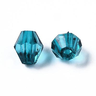 Transparent Acrylic Beads TACR-S146-6mm-08-1