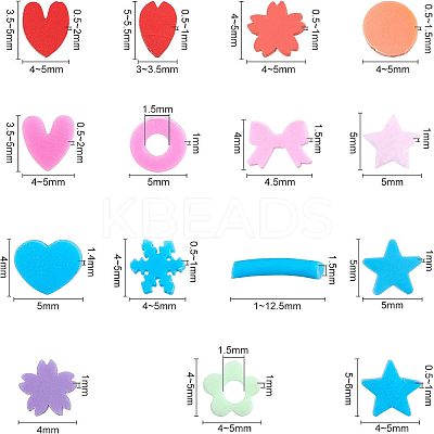 Handmade Polymer Clay Nail Art Decoration CLAY-OC0001-01-1