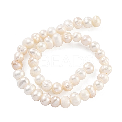 Natural Cultured Freshwater Pearl Beads Strands PEAR-C003-05A-1