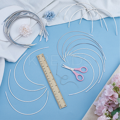 201 Stainless Steel Bra Underwire FIND-WH0421-34F-1