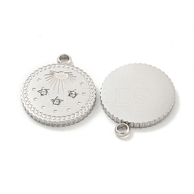 304 Stainless Steel Pendants STAS-L278-026P-1