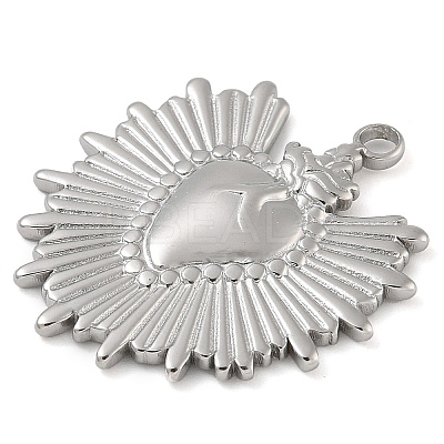Anti-Tarnish 304 Stainless Steel Pendants STAS-B075-02P-1