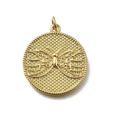 Brass Pendants KK-C090-41G-04-1