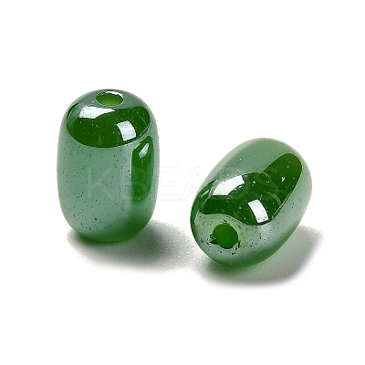 Opaque Glass Beads GLAA-Z012-01E-1