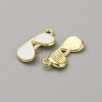 Alloy Enamel Pendants LS-ENAM-WH0061-42B-1
