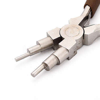 55# Steel Concave and Round Nose Pliers with Non-Slip Comfort Grip Handles TOOL-N008-07-1