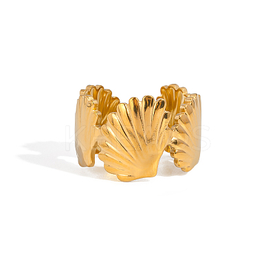 Ocean Themes Stainless Steel Cuff Rings LS-CD7361-4-1