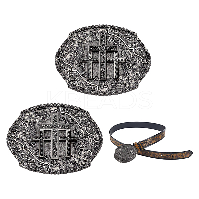 2Pcs Alloy Buckles AJEW-CA0004-77-1