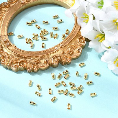 SHEGRACE Brass Cord Ends XGR0073G-67B-G-1