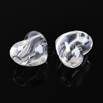 Transparent Acrylic Beads TACR-T028-64-1
