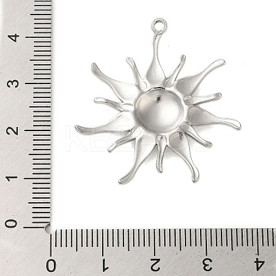 Non-Tarnish 304 Stainless Steel Pendants STAS-S123-04P-01-1