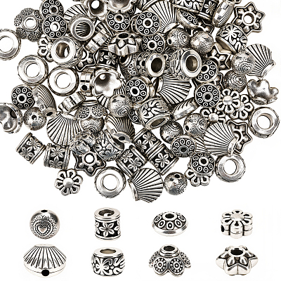 160Pcs 8 Styles DIY Jewelry Makings Finding Kits DIY-SC0030-57-1
