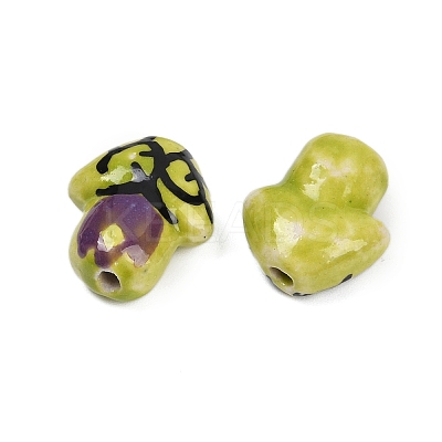 Handmade Porcelain Beads PORC-I029-03-1