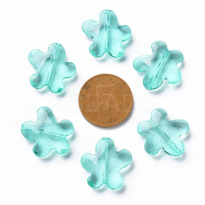 Transparent Acrylic Beads TACR-S154-32B-68-1