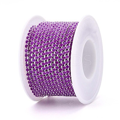 Iron Rhinestone Cup Chains CH-T006-01A-04-1