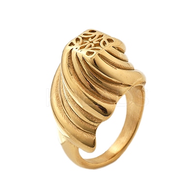 304 Stainless Steel Finger Rings RJEW-Q012-18G-1