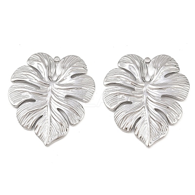 304 Stainless Steel Pendants STAS-P424-05P-1