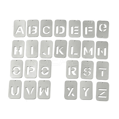 26Pcs 304 Stainless Steel Pendants STAS-G372-01P-1