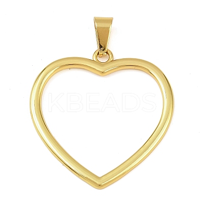 304 Stainless Steel Pendants LS-STAS-K315-02A-G-1
