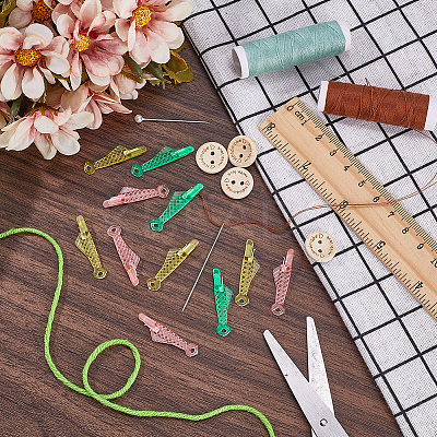 Fish Shape Sewing Machine Needle Threaders DIY-CP0011-19A-1
