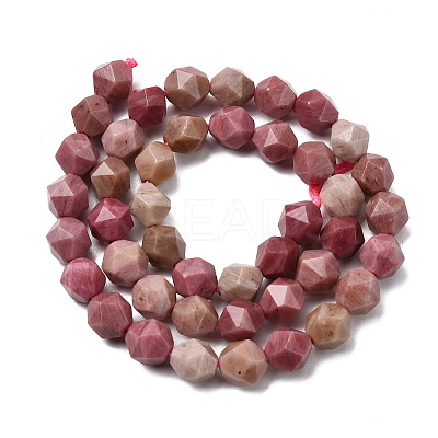 Natural Rhodonite Beads Strands G-Z119-A14-02-1