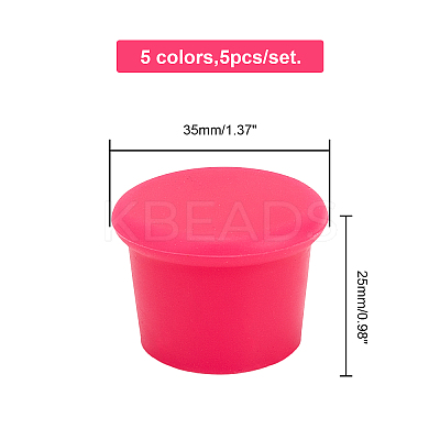 Silicone Bottle Stoppers FIND-WH0059-38-1