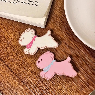 2Pcs Resin Alligator Hair Clips PW-WGBCA15-01-1