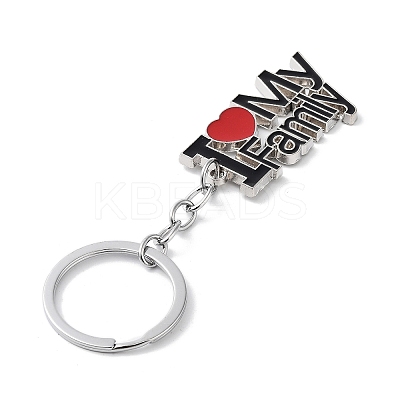 Alloy Enamel Keychains KEYC-P020-A04-1