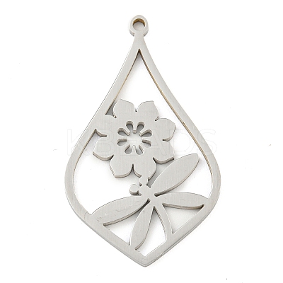 Non-Tarnish 304 Stainless Steel Pendants STAS-Z076-10P-1