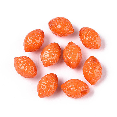 Opaque Acrylic Beads SACR-T017-56B-1