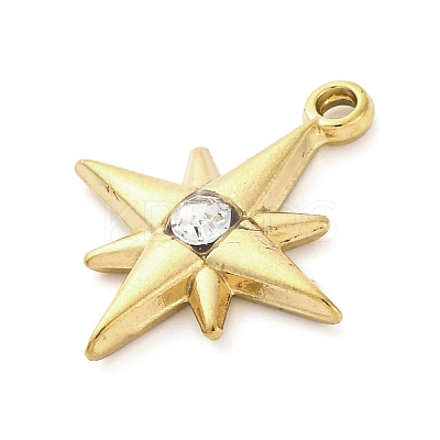 304 Stainless Steel Pendants STAS-V003-05G-10-1