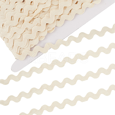 Cotton Wavy Fringe Trim Ribbon OCOR-GF0004-49G-1