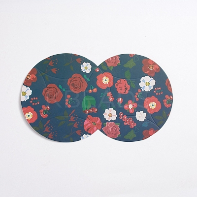 Flower Pattern Paper Pillow Candy Boxes CON-G008-C15-1