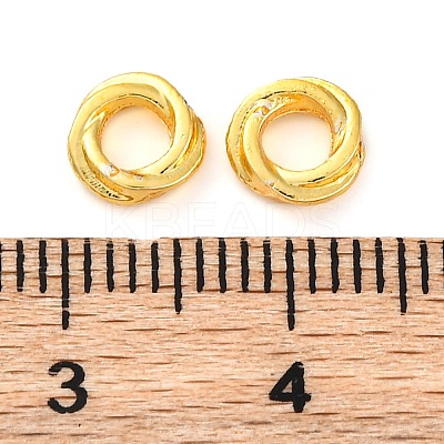Brass Spacer Beads KK-Z089-05G-01-1