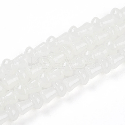 Baking Paint Glass Beads Strands DGLA-N007-01A-1