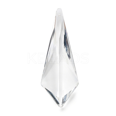 Transparent Glass Big Pendants GLAA-R223-10-1