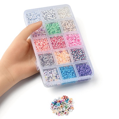 DIY Heishi Bracelet Making Kit DIY-YW0006-82-1
