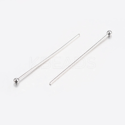 Tarnish Resistant 304 Stainless Steel Ball Head Pins LS-STAS-K172-30P-05-1