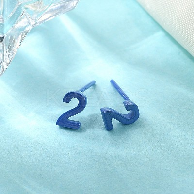 Hypoallergenic Bioceramics Zirconia Ceramic Stud Earrings EJEW-C065-03C-1